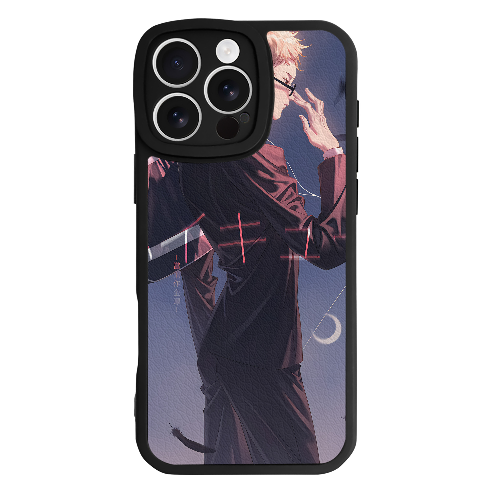 （画像用） ハイキュー!! Haikyu!! 【iPhone 16シリーズ対応】シリコンスマホケース（レザー調） 材質：シリコン